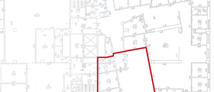 Строение 17, этаж 5, офис 100,1 м2