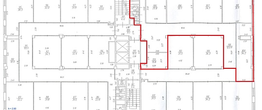 Помещение 254,1 м2